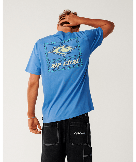 Rip Curl Mens Disorder Legacy Relaxed Tee - Riverside