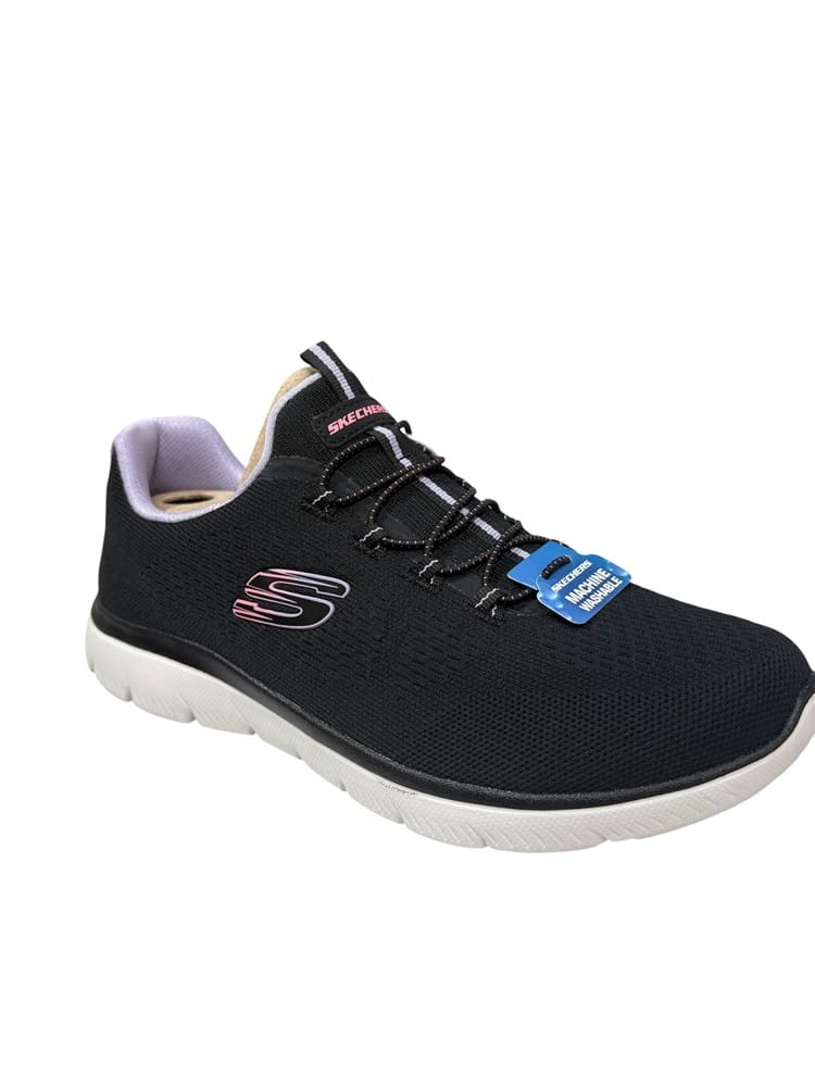Load image into Gallery viewer, Skechers Womens Summits Radiant Flow Shoe - Black/Multi
