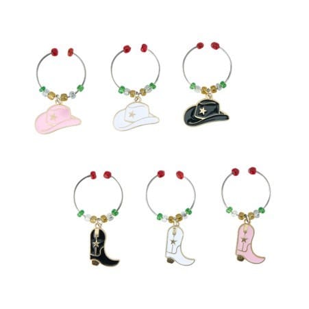 Avanti Wine Charms - Cowgirl