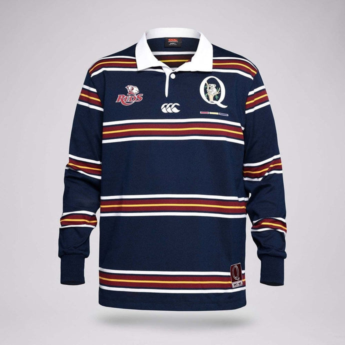 Canterbury Mens QLD Reds Retro Jersey