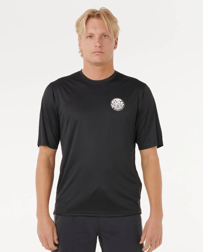 Load image into Gallery viewer, Rip Curl Mens Icons Of Surflite UPF50 Short Sleeve Rash Vest
