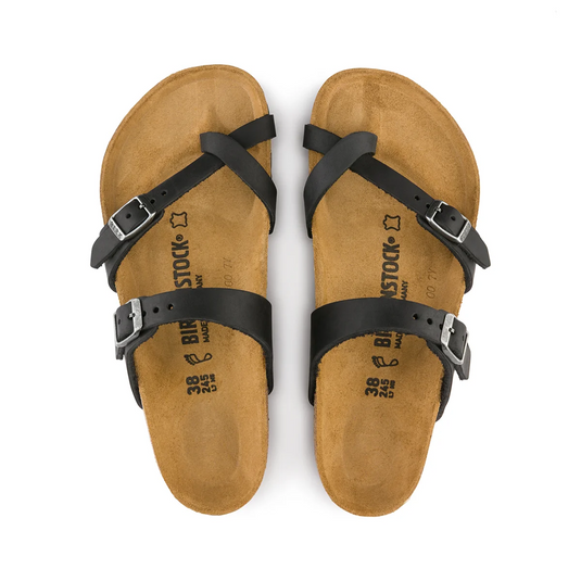 Birkenstock Mayari Black Oiled Leather