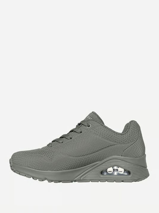Skechers Womens Uno Shiny Scale - Olive