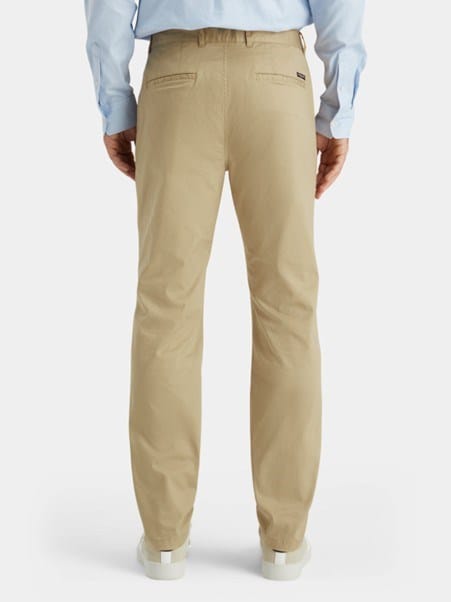 Load image into Gallery viewer, Scotch &amp; Soda Mens Stuart Slim Fit Chinos - Sand
