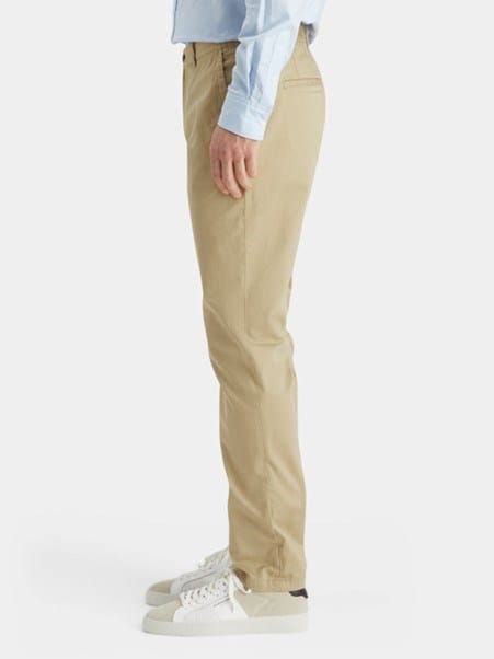 Scotch & Soda Mens Stuart Slim Fit Chinos - Sand