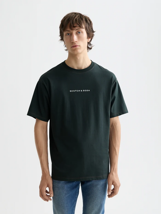 Scotch & Soda Mens Logo T-Shirt