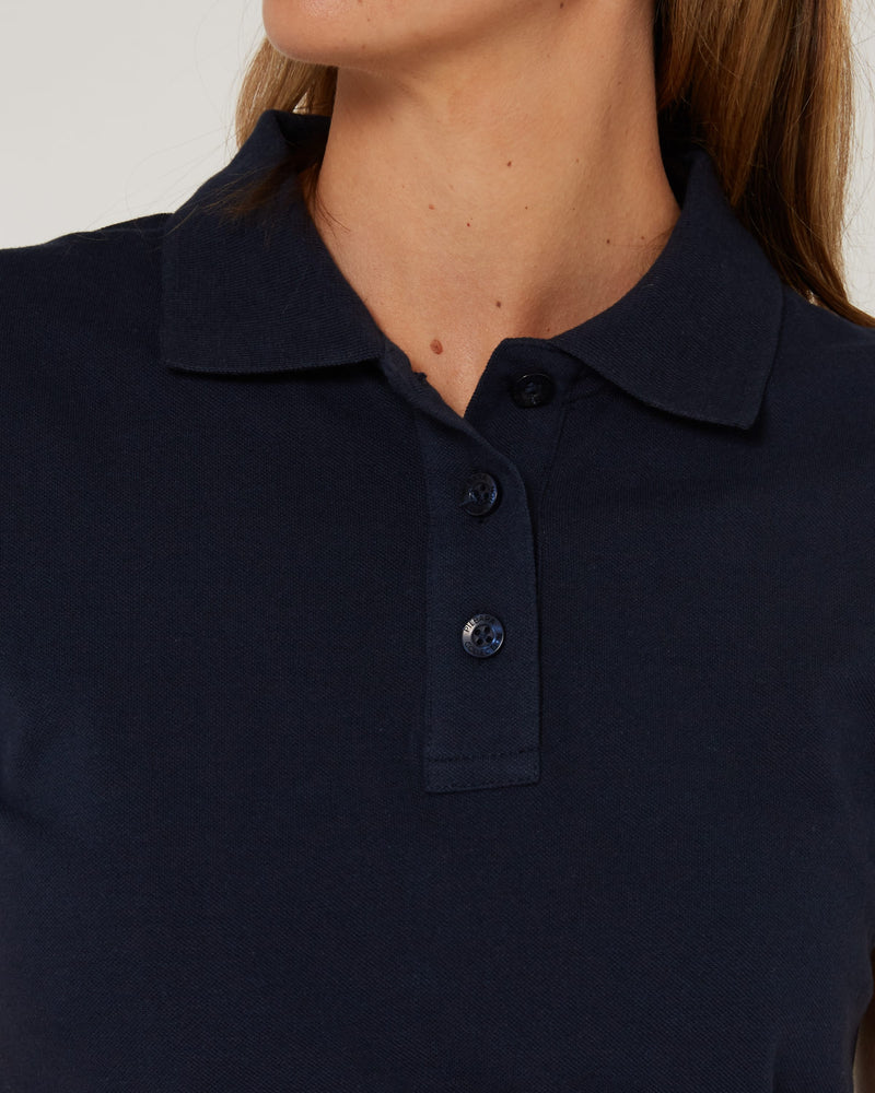 Load image into Gallery viewer, Pilbara Womens Classic Cotton Polo - French Navvy
