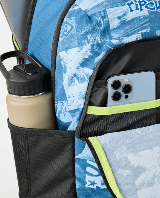 Rip Curl Ozone School 30L Backpack - Blue Wind