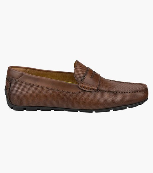Florsheim Mens Motor Moc Toe Penny Driver - Cognac