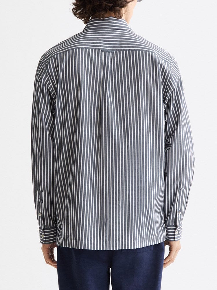 Load image into Gallery viewer, Scotch &amp; Soda Mens Striped Poplin Shirt
