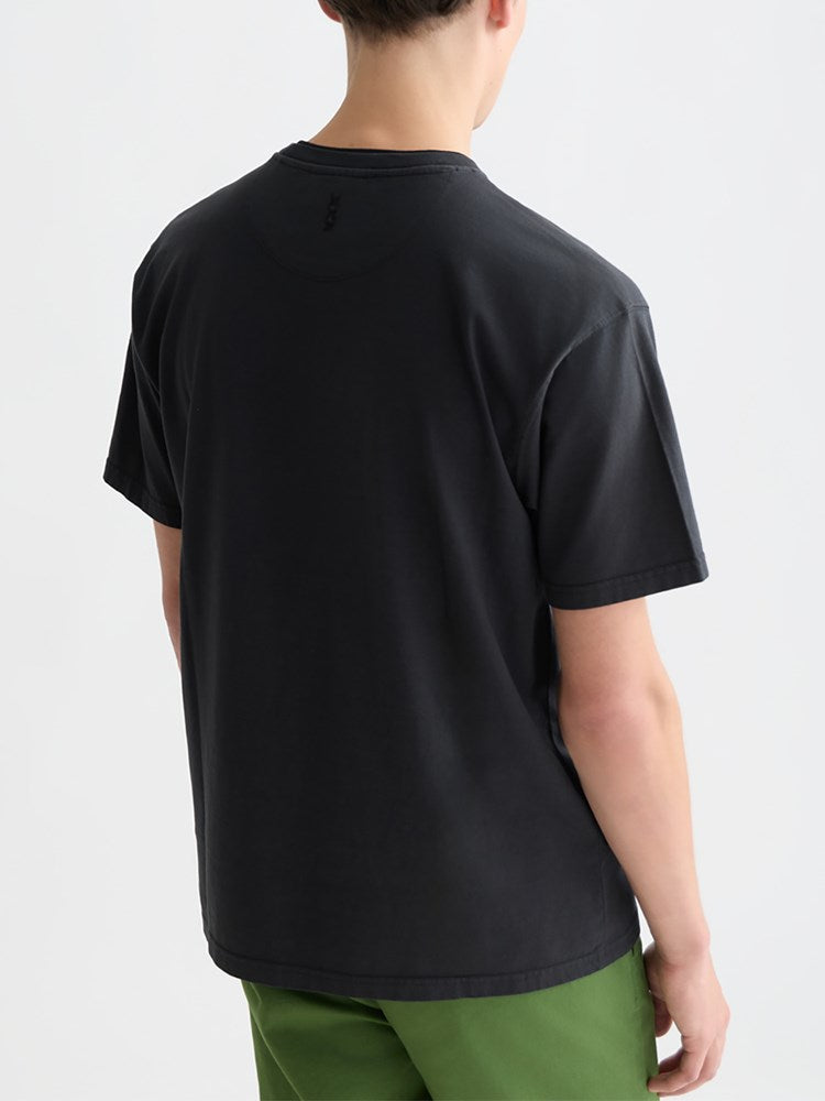 Load image into Gallery viewer, Scotch &amp; Soda Mens Garment Dyed T-Shirt - Meteorite
