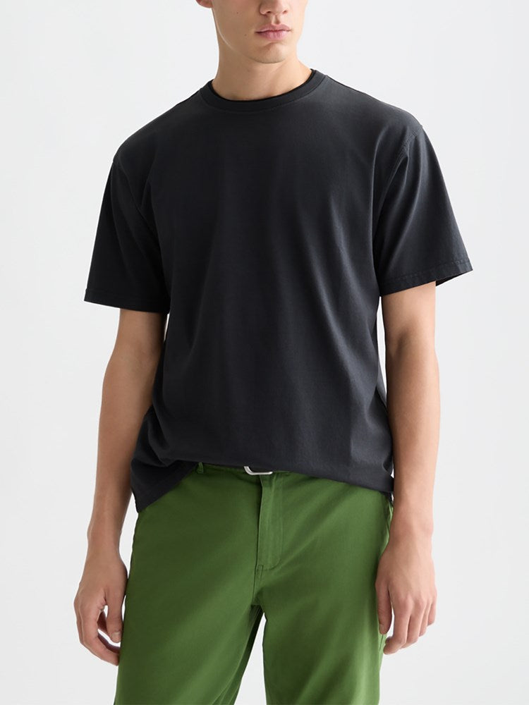 Load image into Gallery viewer, Scotch &amp; Soda Mens Garment Dyed T-Shirt - Meteorite
