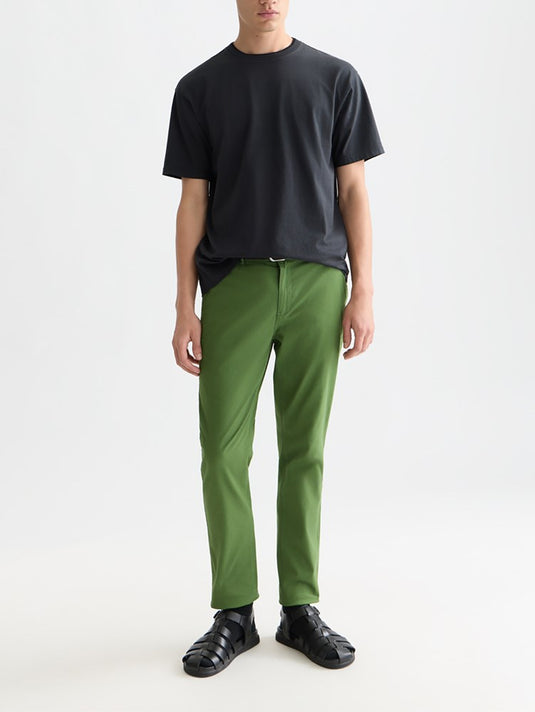 Scotch & Soda Mens Knitted Polo - Meteorite