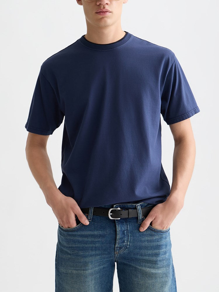 Load image into Gallery viewer, Scotch &amp; Soda Mens Crosses Garment-Dyed T-Shirt
