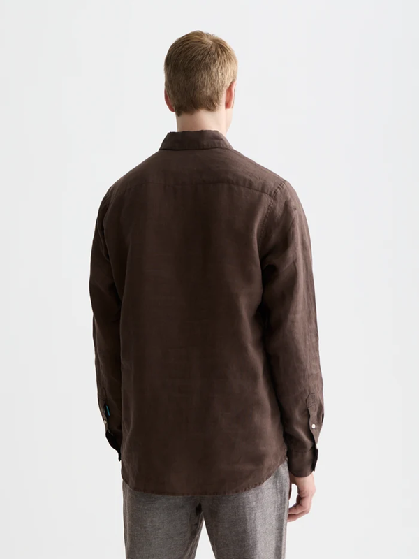 Load image into Gallery viewer, Scotch &amp; Soda Mens Seasonal Core Linen Shirt
