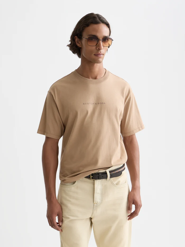 Load image into Gallery viewer, Scotch &amp; Soda Mens Seasonal Core Artwork T-Shirt
