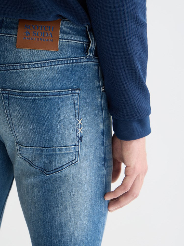 Load image into Gallery viewer, Scotch &amp; Soda Mens Ralston Slim-Fit Jeans
