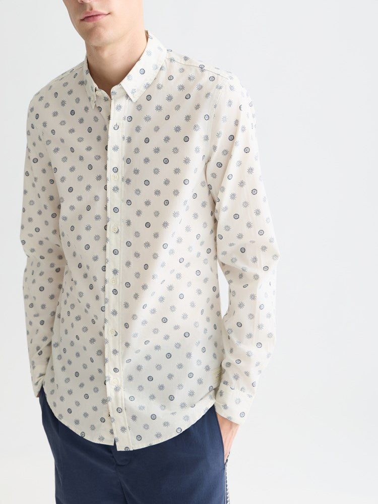 Load image into Gallery viewer, Scotch &amp; Soda Mens Printed Poplin Shirt
