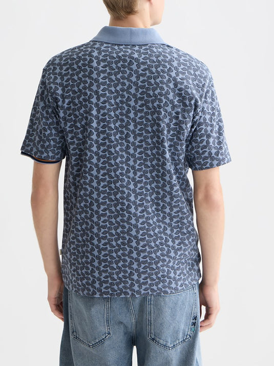 Scotch & Soda Mens Printed Polo