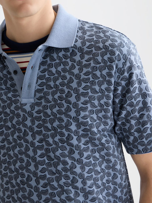 Scotch & Soda Mens Printed Polo