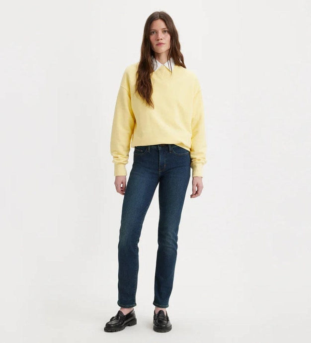 Levis Womens 312 Shaping Slim Jeans - Blue Swell