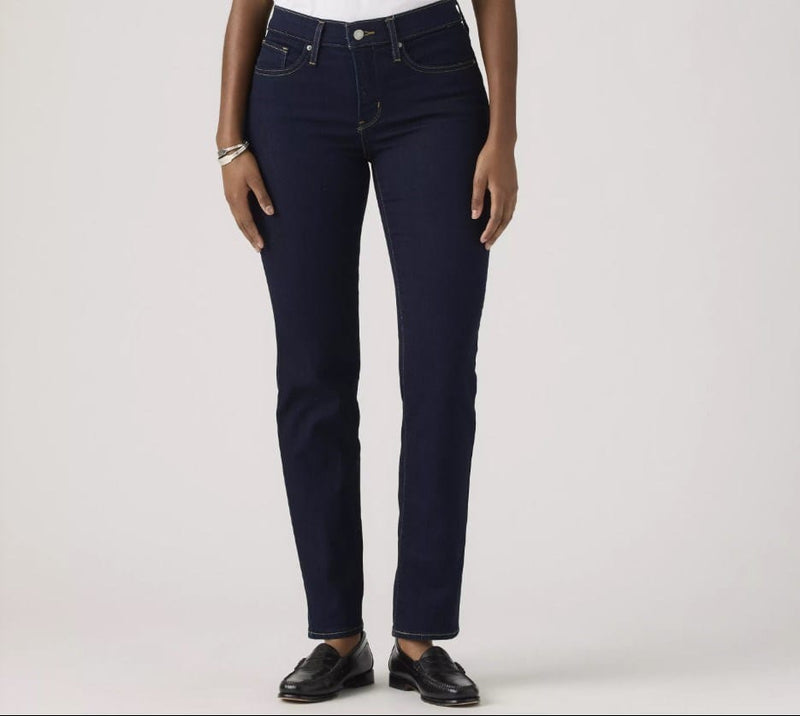 Load image into Gallery viewer, Levis Womens 314 Shaping Straight Jeans - Darkest Sky
