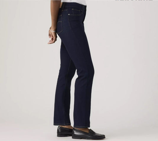 Levis Womens 314 Shaping Straight Jeans - Darkest Sky