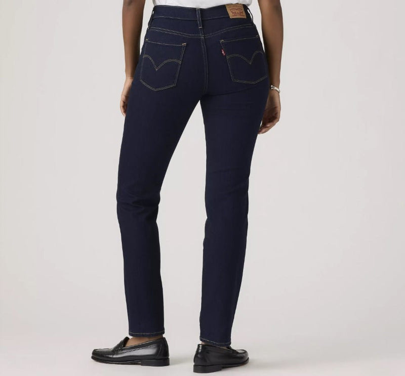 Load image into Gallery viewer, Levis Womens 314 Shaping Straight Jeans - Darkest Sky
