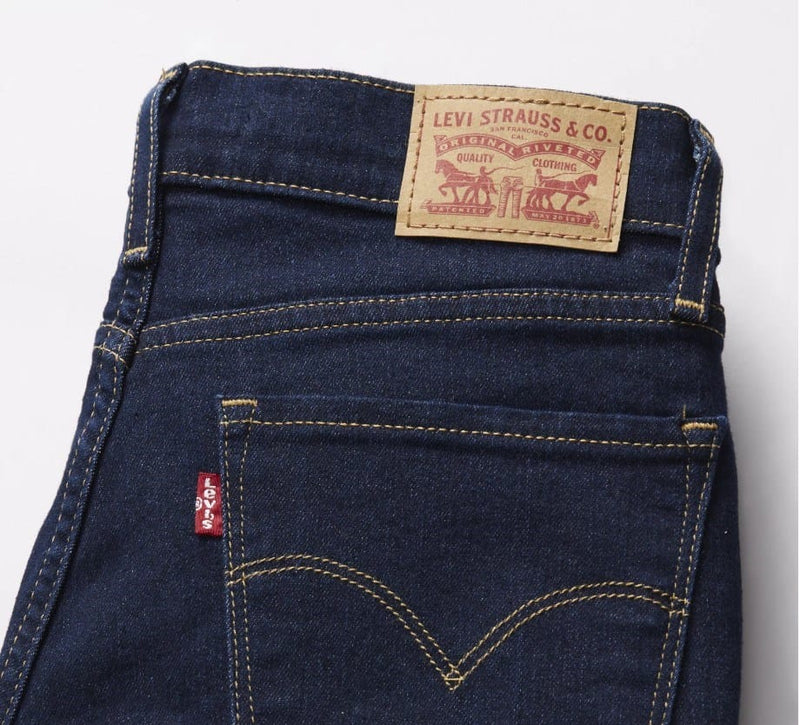 Load image into Gallery viewer, Levis Womens 314 Shaping Straight Jeans - Darkest Sky
