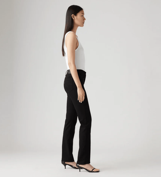 Levis Womens 314 Shaping Straight Jeans - Midnight Gaze