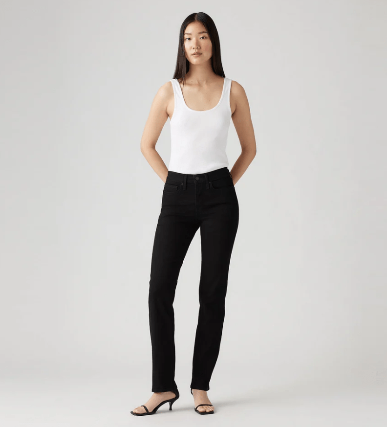 Load image into Gallery viewer, Levis Womens 314 Shaping Straight Jeans - Midnight Gaze
