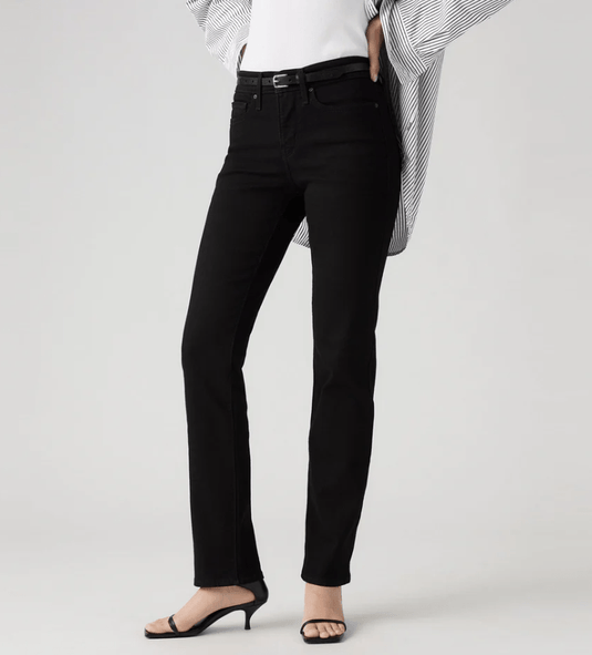 Levis Womens 314 Shaping Straight Jeans - Midnight Gaze