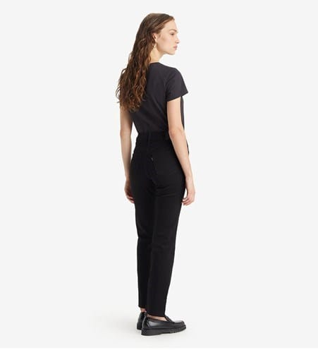 Levis Womens 314 Shaping Straight Jeans - Soft Black