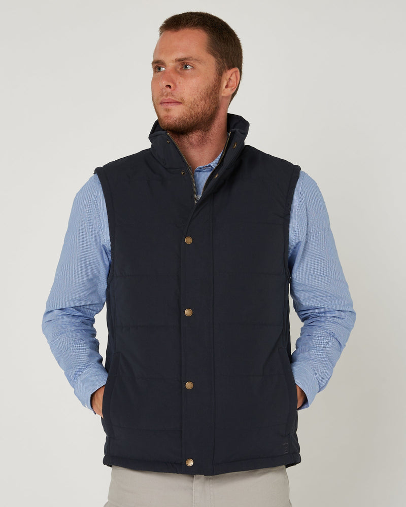 Load image into Gallery viewer, Pilbara Collection Mens Vest - Ink Navy
