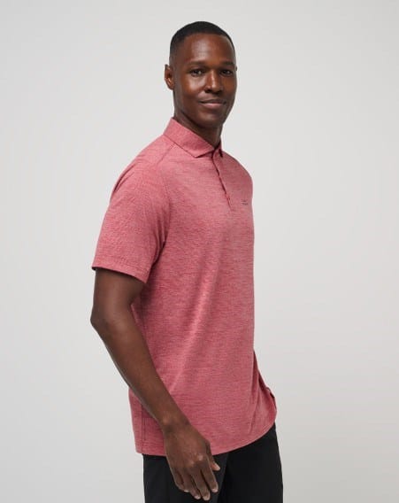 Load image into Gallery viewer, Travis Mathew Mens The Heater Pro Polo - Heather Scooter
