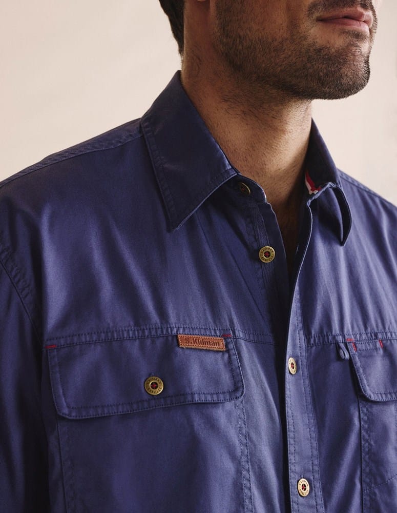 Load image into Gallery viewer, S. Kidman Mens Armstrong Full Placket Work Shirt - Lennox
