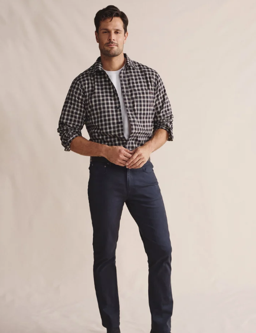 Load image into Gallery viewer, S. Kidman Mens Willoughby Check Shirt Slim Fit
