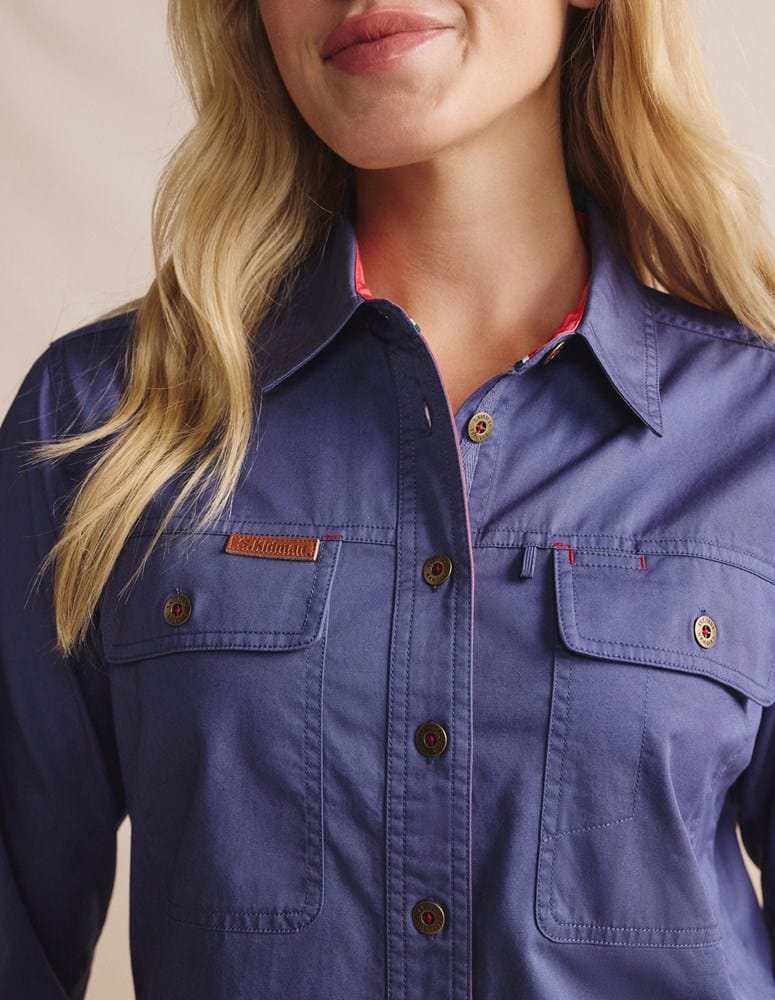 Load image into Gallery viewer, S. Kidman Womens Spencer Full Placket Work Shirt - Lennox
