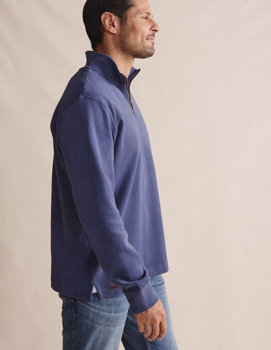 S.Kidman Mens Northam Quarter Zip Jumper - Lennox
