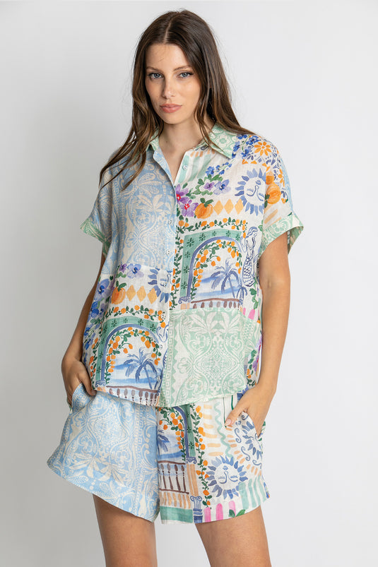 Kachel Womens Naomi Shirt - Multi