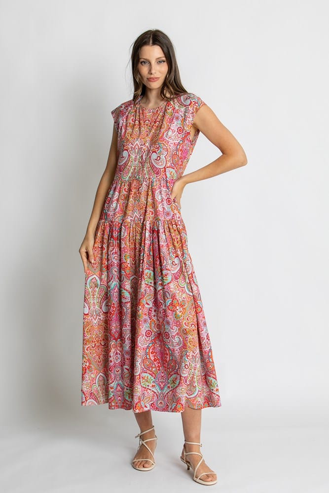 Load image into Gallery viewer, Kachel Womens Alice Dress - Multi
