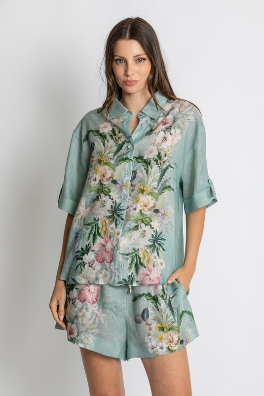 Kachel Womens Eva Short Sleeve Shirt