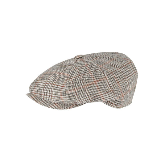 M By Flechet Italian Newsboy Cap - Marron