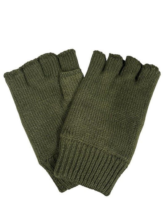 Avenel Mens Romeo Acrylic Fingerless Gloves With Thinsulate Lining