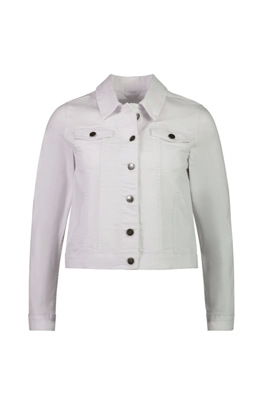 Vassali Ratio Denim Jacket - White Denim