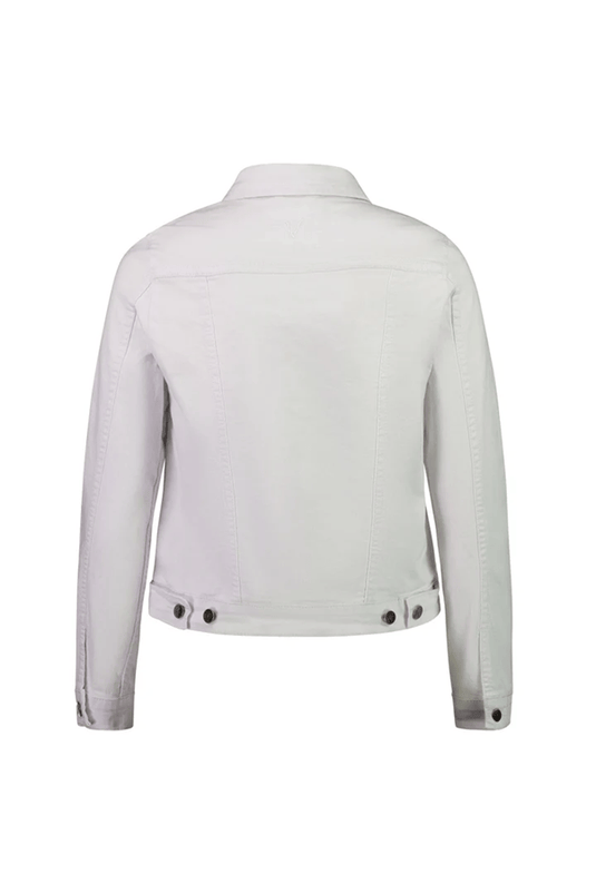 Vassali Ratio Denim Jacket - White Denim