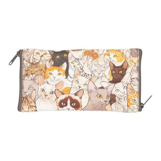 Franco Bonini Womens Double Side Glasses Case With Rear Zip