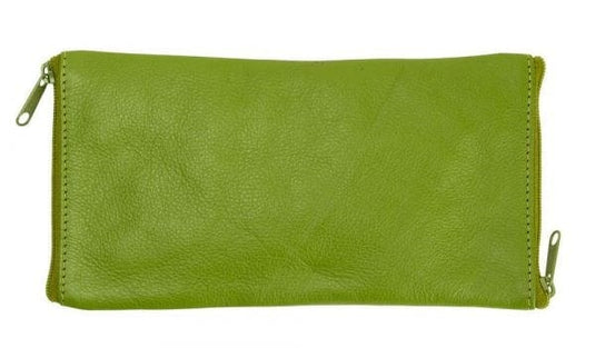 Franco Bonini Womens Double Side Spectacle Case With Rear Zip