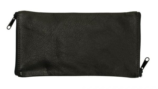 Franco Bonini Womens Double Side Spectacle Case With Rear Zip