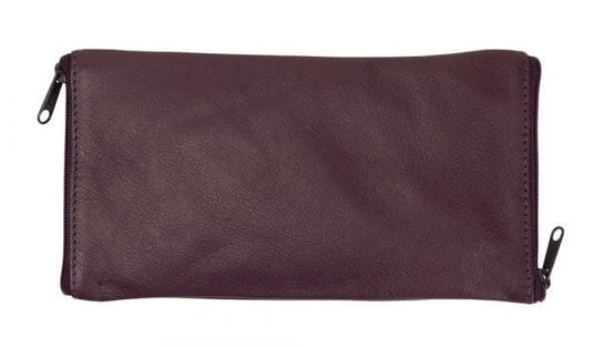 Franco Bonini Womens Double Side Spectacle Case With Rear Zip
